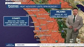 Thumbnail: Comic-Con Weekend Forecast: Heat, Humidity and Beach Hazards Across San Diego