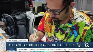 Thumbnail: Chula Vista comic book artist returns to Comic Con for 35th year