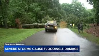 Thumbnail: Severe storms cause flooding and damage in NC