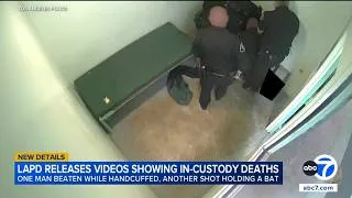 Thumbnail: LAPD releases videos after 2 in-custody deaths, including inmate beaten by officers