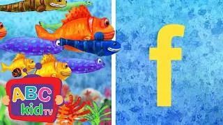Thumbnail: "F" is for Fish 🐟 | Learn the ABCs| ABC Kid TV Nursery Rhymes & Kids Songs