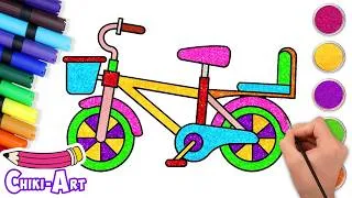 Thumbnail: Lets Learn to Draw Bicycle | Fun Drawing | Learning Videos for Kids | ABC Learning Club