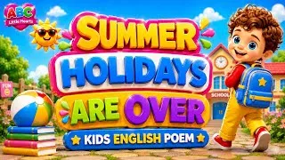 Thumbnail: WOW! School Is Back! 🚌 Summer Holidays Are Over! 🌈 Super Fun Kids Song | ABC Little Hearts