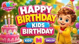 Thumbnail: 🎂 Happy Birthday to You 🎉 | Best Happy Birthday Song for Kids | Birthday Party Song | Little Hearts 