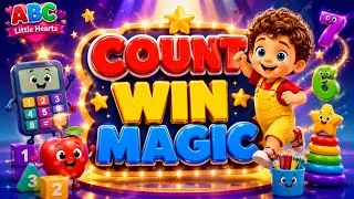 Thumbnail: Count & Win: Magic Playground! | Learn Numbers 1 to 10 for Kids 🐶🍎