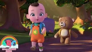 Thumbnail: The Bear Went Over the Mountain | Nursery Rhymes & Kids Songs | Abc Little Learning Corner