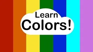 Thumbnail: Learn Colors for Toddlers and Preschoolers | Names of Colors / Colours in English