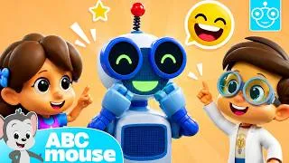 Thumbnail: Bot Gets the Giggles! 😂🤖 | Learning the Science of Laughter for Kids | ABCmouse