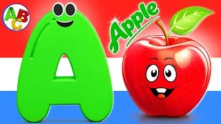 Thumbnail: ABC Phonics Song  | Learn A to Z Letter Sounds | Alphabet Song for Kids