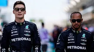 Thumbnail: George Russell blamed for costing Lewis Hamilton a Singapore 2023 win