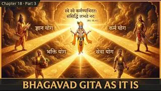 Thumbnail: Bhagavad Gita | Ch.18 Part 3 | YOUR Work is the Path to God | Devotion is the HIGHEST | Hindi