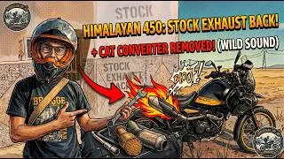 Thumbnail: Himalayan 450 – Stock Exhaust Back & Catalytic Converter Removed (Test Ride)