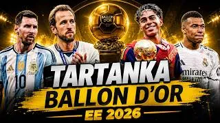 Thumbnail: Tartanka Ballon d'Or 2026: Yamal, Mbappé, Kane, Rodri & Messi yaa ku guuleysan kara?