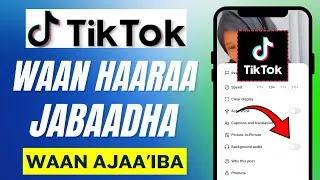 Thumbnail: TikTok Irraa Wan Dirqama Itti Fayyadamuu Qabdan! |TikTok Shortcut