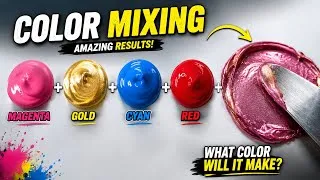 Thumbnail: Satisfying Color Mixing Art Compilation 🎨 | Beautiful Paint Mixing Ideas