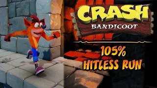 Thumbnail: Crash 1 N.Sane Trilogy - 105% Hitless Run (2:32:44) ✅