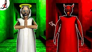 Thumbnail: Angel Granny vs Demon Granny | Funny Horror Gameplay
