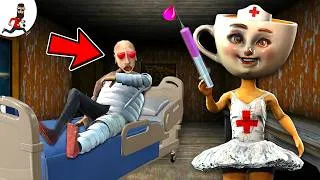 Thumbnail: Doctor Ballerina Cappuccino vs Granny 1 2 3 4 - funny horror game