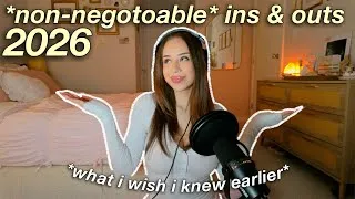 Thumbnail: YOUR *NON-NEGOTIABLE* INS & OUTS FOR 2026 | rules we’re living by to be our best & happiest selves
