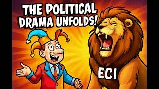 Thumbnail: Rahul is a comedian in the political game of india and puppet of USA. ECI urged Rahul to take oath.