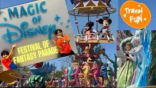 Thumbnail: Disney Festival of Fantasy Parade 2023 @ Disney Resort Magic Kingdom | Travel Diaries
