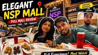 Thumbnail: We Explored Elegante Mall NSP 😍 | Popeyes Review + Fun Hangout | Delhi Vlog