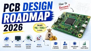 Thumbnail: PCB design engineer roadmap 2026 | How to Become a PCB engineer 