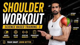 Thumbnail: The ONLY 5 Shoulder Exercises you Need To Build Muscle