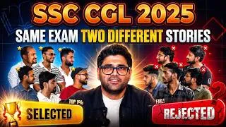 Thumbnail: SSC CGL 2025 Result: Same Exam, 2 Different Stories! Abhinay Sharma
