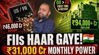 Thumbnail: FIIs Are Selling! Why SIP Inflows Hit Record High?