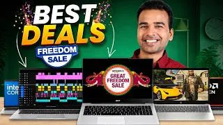 Thumbnail: Best Deals on Laptop under 40000 🔥 | Flipkart Freedom Sale 2026