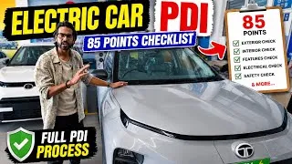 Thumbnail: How to Check New EV Car Before Delivery⚡️नई गाड़ी लेने से पहले ये चेक जरूर करना😱 New Car PDI