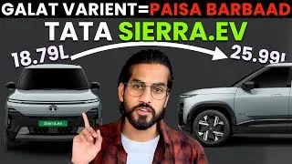 Thumbnail: Tata Sierra Ev lene se phle ye dekh lena😱Tata Sierra Ev All Variant Explained⚡️