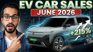 Thumbnail: Top 10 Electric Cars in India⚡️Ev Car Sales June 2026 | Abhishek Moto