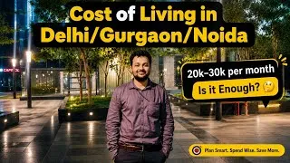 Thumbnail: Cost of living in Gurgaon/Noida | Cost of living as a fresher 