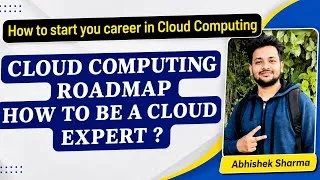 Thumbnail: Cloud Computing Roadmap  | How to become a Cloud Engineer #cloudcomputing