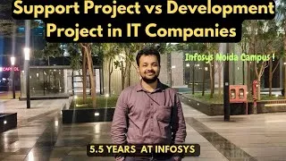 Thumbnail: Support Role vs Developer Role | Complete Comparison | Support vs Development Project