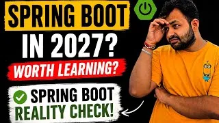 Thumbnail: Is it worth learning Spring Boot in 2026 | Why Should we learn Spring Framework #java #springboot