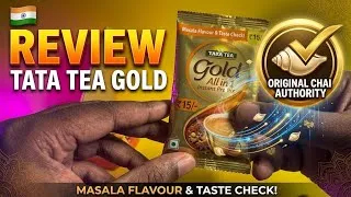 Thumbnail: Best Instant Chai in India? Tata Tea Gold All In 1 Masala Premix Review! ☕🇮🇳