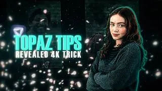 Thumbnail: Topaz Video AI Tips & Tricks 🔥 Enhance Low Quality Video to 4K | Best Settings
