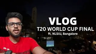 Thumbnail: T20 World Cup Final at NLSIU, Bangalore | Vlog | Abhyuday Pandey