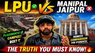Thumbnail: LPU is better than Manipal University Jaipur 
