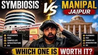 Thumbnail: Symbiosis Pune vs Manipal Jaipur | Which One Should You Choose in 2026?