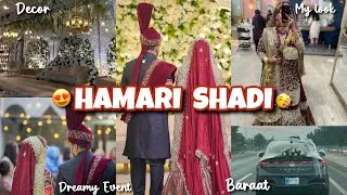 Thumbnail: Meri Shadi Vlog👰‍♀️😍 | Baraat & Ruqsati Event💔