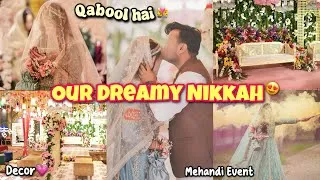 Thumbnail: Fairytale Nikkah With Mehandi✨🩵| Shadi Vlog👰‍♀️