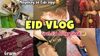 Thumbnail: Eid Vlog | First Eid After Shadi🥺🌙😍
