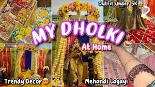 Thumbnail: Dholki Event At Home | Shadi Shuru💛🥁✨