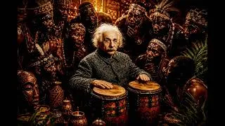 Thumbnail: The Day Einstein Turned Math Into Afro House #AfroHouse #Amapiano #Afrobeats #ElectronicAfro
