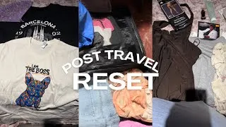 Thumbnail: Post Travel Reset Routine | Cleaning + Bershka + Stradivarius + Primark + Souvenirs