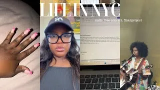 Thumbnail: life in nyc | nails, free Juneteenth concert in Brooklyn, final project & more
